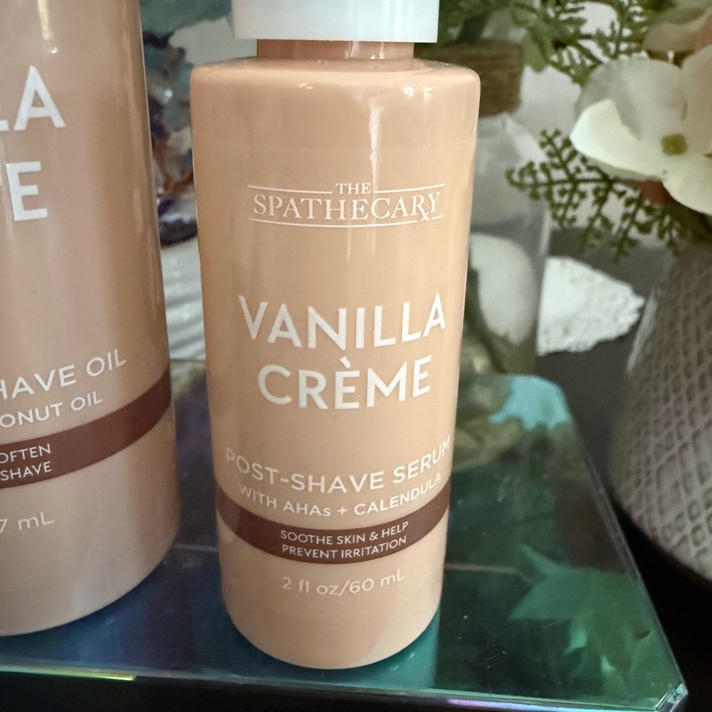 🆕🍨 THE SPATHECARY “VANILLA CRÈME” 3-PIECE SHAVE CARE COLLECTION. NEW SEALED. - Picture 3 of 7